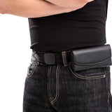 Bytech Flip Leather Holster Pouch Case with Belt Clip Loops Card Slots