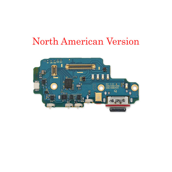 Charging Port Board with SIM Card Reader for Samsung S22 Ultra S908U American Version