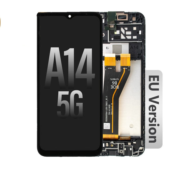 Samsung Galaxy A14 5G A146B LCD and Touch Assembly with frame EU Version