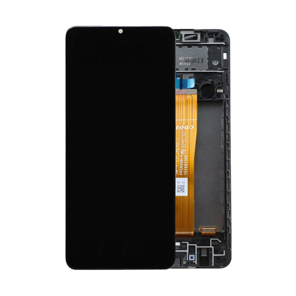 LCD and Touch Assembly with frame for Samsung Galaxy A12 2020 A125 OEM Refurbished