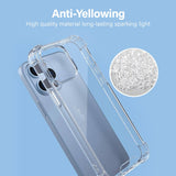 Solar Crystal Hybrid Cover Case for iPhone 15 / 15 Plus / 15 Pro / 15 Pro Max