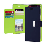 Goospery Rich Diary Wallet Case with Card Slots for Samsung A11 A115