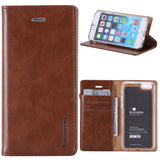 Goospery Bluemoon Diary Wallet Case With Card Slots for iPhone 8 7 SE 2 SE 3