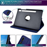 360 Rotate Flip Leather Case Cover for Samsung Tab S9 11" X710/X716