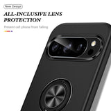 Magnetic Ring Holder Shockproof Case Cover for Google Pixel 10 / 10 Pro