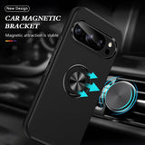 Magnetic Ring Holder Shockproof Case Cover for Google Pixel 10 / 10 Pro