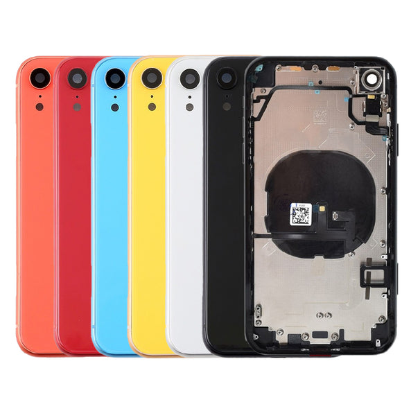 Housing Back Battery Cover Replacement For iPhone XR With Installed Parts