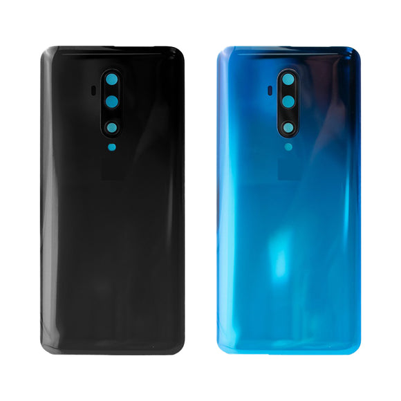 Back Battery Glass Cover with Camera Lens and Adhesive for OnePlus 7T Pro