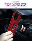 Heavy Duty Case with 360° Rotating Ring Kickstand for Samsung S20/S20+/S20 Ultra