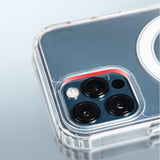 Clear Hybrid Case with Magnetic Ring for iPhone 12 Mini Magsafe