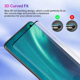 2 PCs Full Coverage Tempered Glass Screen Protector for Samsung S10 G973