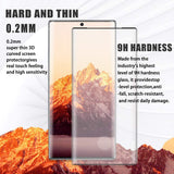 2 PCs Full Coverage Tempered Glass Screen Protector for Samsung Note 10 / Note 10+