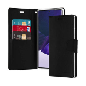 Mercury Goospery Sonata Diary Wallet Case With Card Slots for Samsung Galaxy Note 10 / Note 10+ / Note 10 Lite