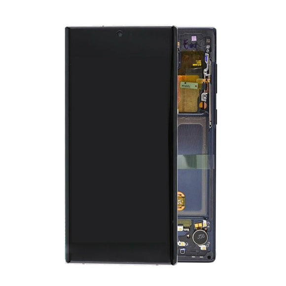 LCD and Touch Assembly With Frame for Samsung Galaxy Note 10+ OEM Refurbished