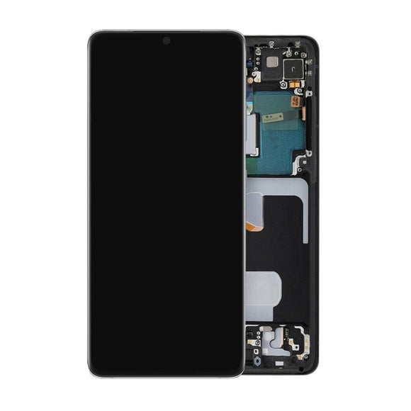 LCD and Touch Assembly with frame for Samsung Galaxy S21 Ultra 5G G998 OEM Refurbished
