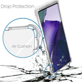 Goospery Clear Shockproof Slim Protective Case with Reinforced Corners for Samsung Galaxy A20 / A30