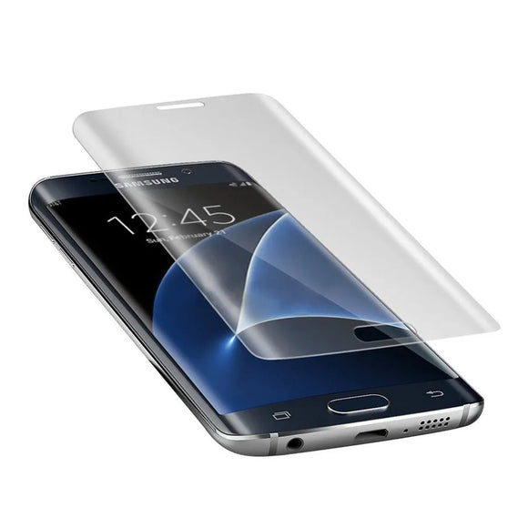 Full Coverage Tempered Glass Screen Protector for Samsung S7 Edge