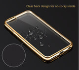 TPU Clear Crystal Rubber Soft Plated Case Cover for Samsung Galaxy S7/S7 Edge