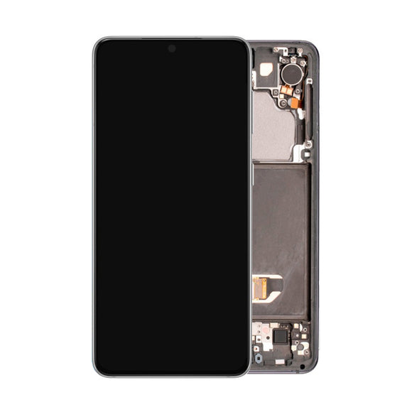 LCD and Touch Assembly with frame for Samsung Galaxy S21 5G G991 OEM Refurbished