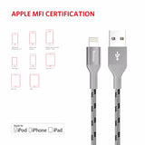 Yoobao YB-415 MFI 2.1A Lightning Fast Charging cable For iPhone iPad iPod