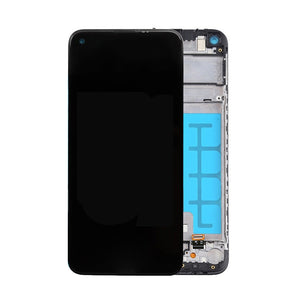 LCD and Touch Assembly With Frame for Samsung Galaxy A11 A115 Service Pack