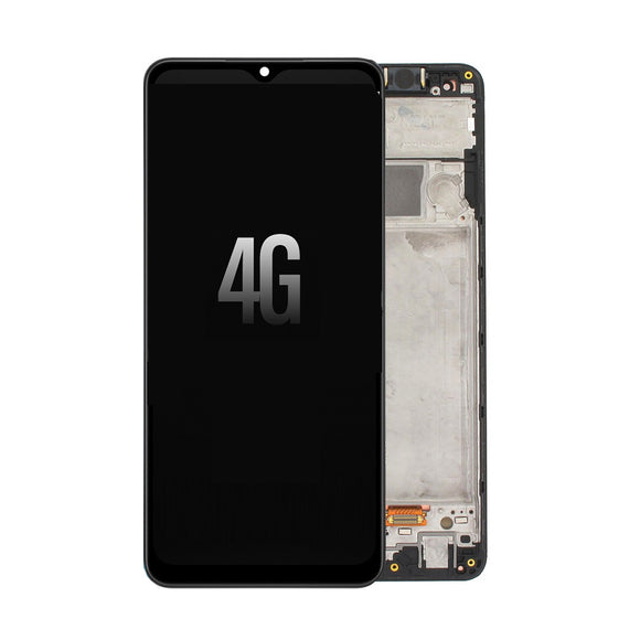 LCD and Touch Assembly With Frame for Samsung Galaxy A32 4G A325 Service Pack