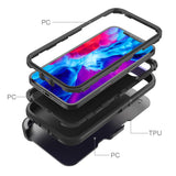 Shockproof Robot Armor Hard Plastic Case with Belt Clip for iPhone 12 / 12 Pro / 12 Pro Max / 12 Mini