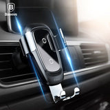 Baseus Wireless Charger Gravity Car Air Vent Mount for All Qi mobile Phones