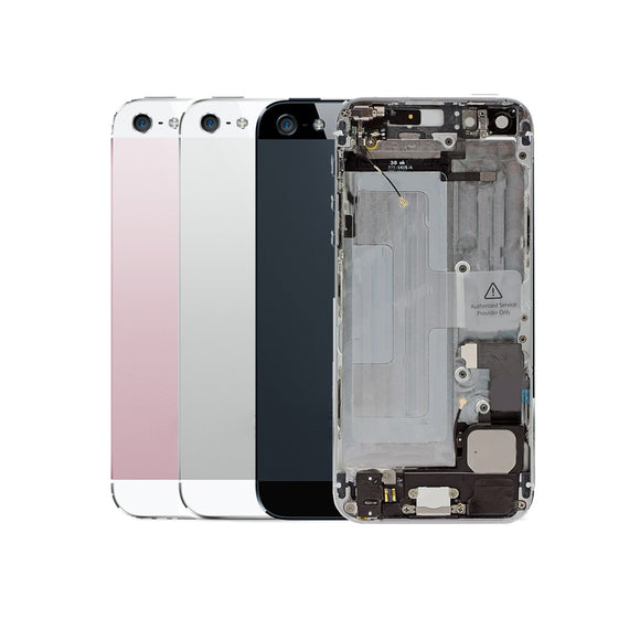 Housing Back Battery Cover Replacement For iPhone 5 With Installed Parts