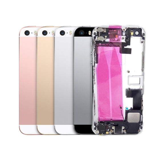 Housing Back Battery Cover Replacement For iPhone SE (1st Gen) With Installed Parts