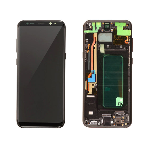 LCD and Touch Assembly with frame for Samsung Galaxy S8+ - OEM Refurbished