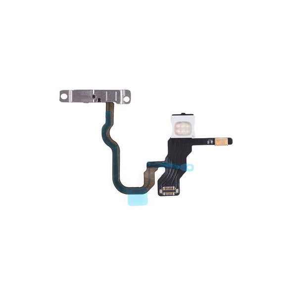 Power Switch Flex Cable with Metal Plate for iPhone X