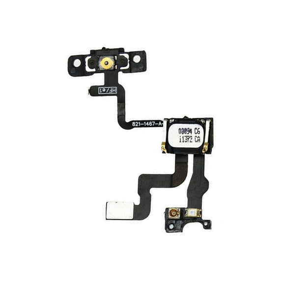 Power Switch Volume Flex Cable with Proximity Sensor and Ear Speaker for iPhone 4S