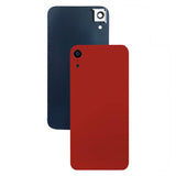 Battery Back Glass Cover + installed Camera Frame with Lens for iPhone XR