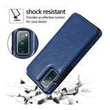 Back Magnetic Flip Leather Wallet Case Card Slots Samsung S20 S20+ Ultra S20 FE