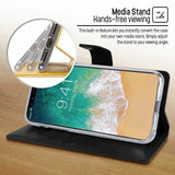 Mercury Goospery Bluemoon Diary Wallet Case With Card Slots for iPhone 12/12 Pro/12 Pro Max/12 Mini