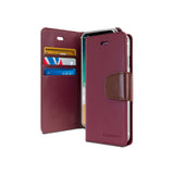 Mercury Goospery Sonata Diary Wallet Case With Card Slots for iPhone X / XS
