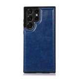 Back Flip Leather Wallet Case Card Slots Samsung S23 S23+ S23 Ultra