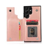 Back Flip Leather Wallet Case Card Slots Samsung S23 S23+ S23 Ultra