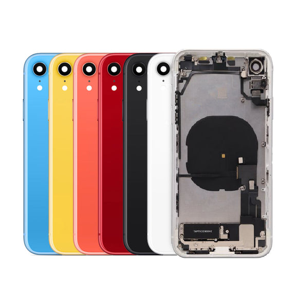 Housing Back Battery Cover Replacement For iPhone XR With Installed Parts