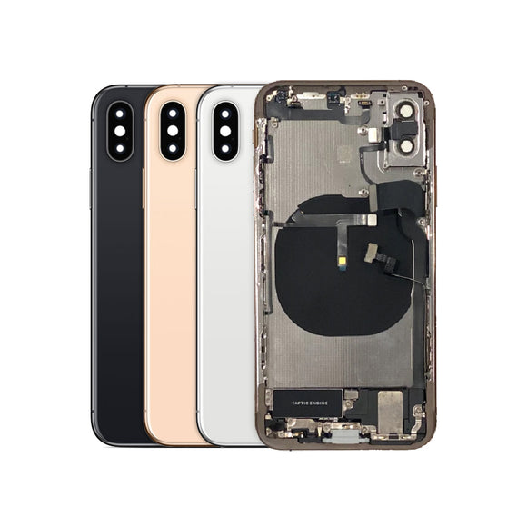 Housing Back Battery Cover Replacement For iPhone XS With Installed Parts