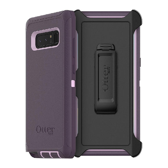 OtterBox Defender Robot Armor Case with Belt Clip for Samsung Galaxy Note 8 Purple