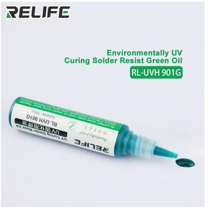 RELIFE RL-UVH901G UV Curing Solder Mask Ink green 10cc