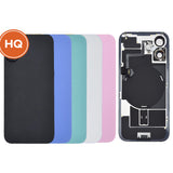 Rear Cover Glass with Camera Lens Glass and Wireless NFC Charging with Flash Flex Cable for iPhone 16 High Quality