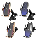 hoco S14 15W Wireless Fast Charge Automatic Induction Car Holder