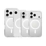 High Quality Acrylic + TPU Hybrid Transparent Case Cover With Magnetic Ring for iPhone 17 Pro Max Air