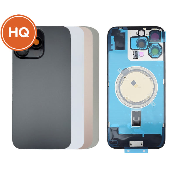 Rear Cover Glass with Camera Lens & MagSafe Magnet for iPhone 16 Pro High Quality