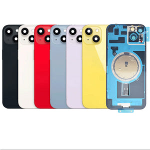Rear Cover Glass with Camera Lens and Magsafe Magnet for iPhone 14 Plus High Quality