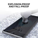 LITO LT D8 0.2mm Ultra-Thin Full Glass Privacy Anti-Spy Tempered Glass Screen Protector for Samsung S24 / S25