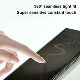 LITO LT D8 0.2mm Ultra-Thin Full Glass Privacy Anti-Spy Tempered Glass Screen Protector for Samsung S24 / S25